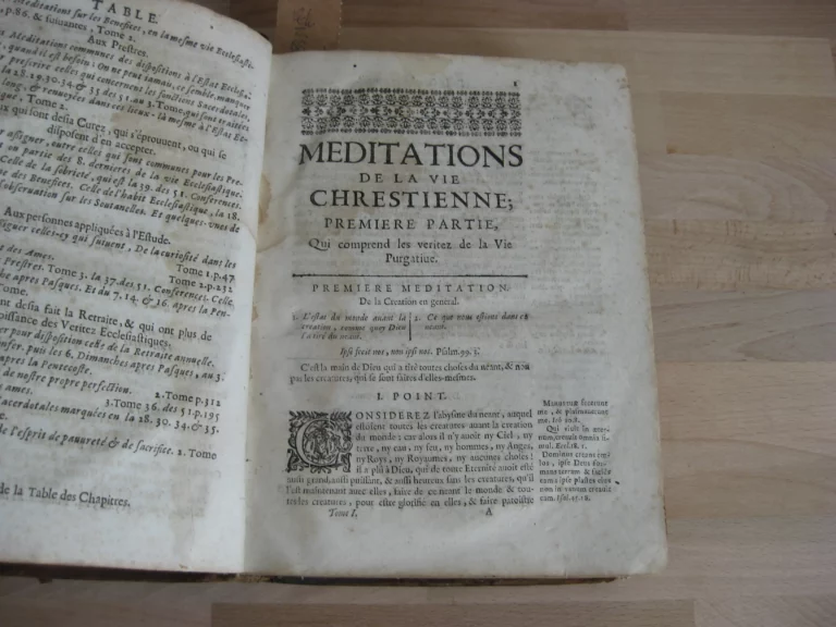Méditations sur les principales veritez chrestiennes et ecclesiastiques Méditations sur les principales veritez chrestiennes et ecclesiastiques
