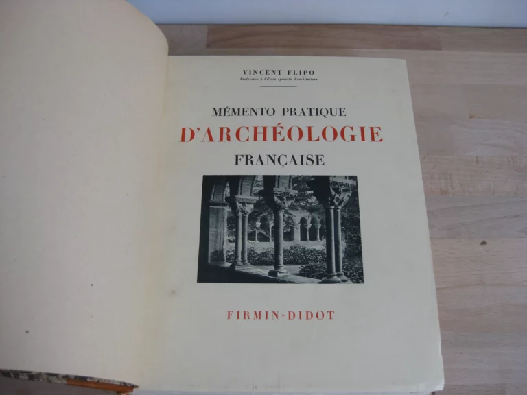 Mémento pratique d’archéologie française - Vincent Flipo
