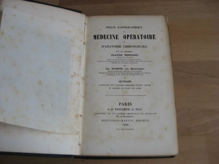 Précis iconographique de médecine opératoire et d’anatomie chirurgicale