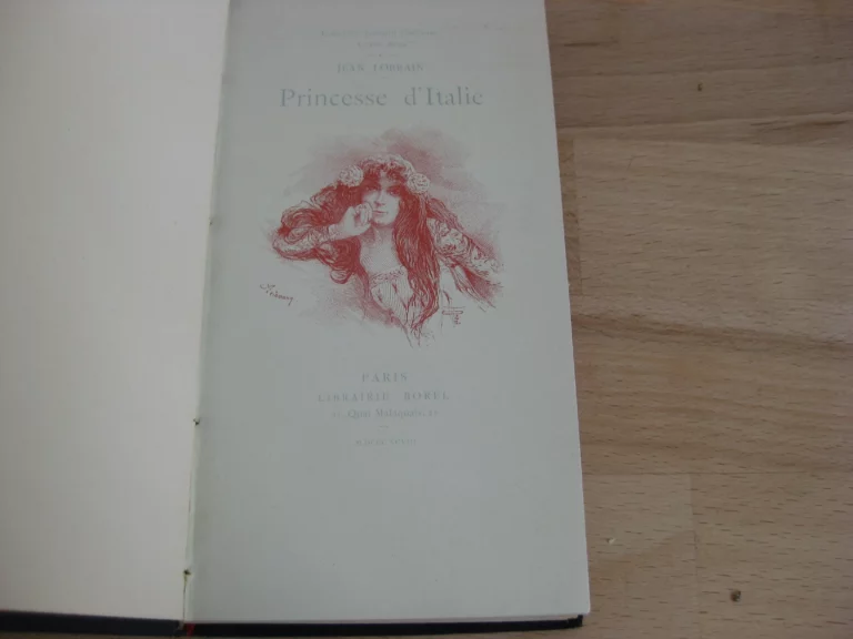Princesse d’Italie - Jean Lorrain Princesse d’Italie - Jean Lorrain