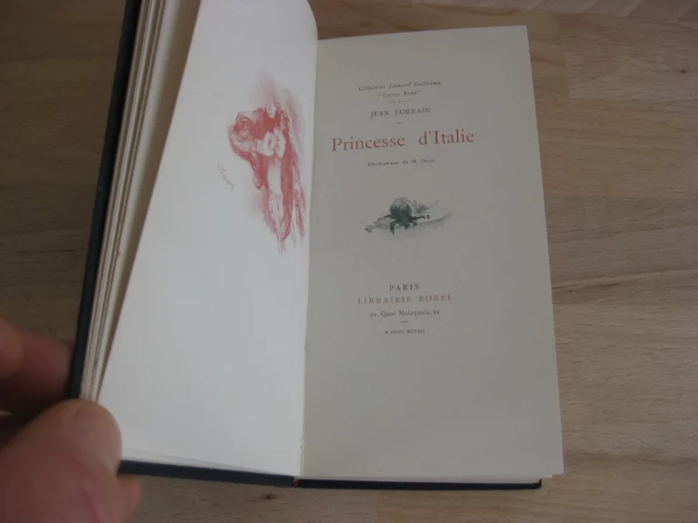 Princesse d’Italie - Jean Lorrain Princesse d’Italie - Jean Lorrain