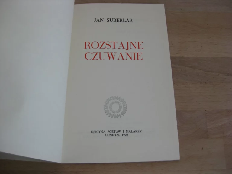 Rozstajne Czuwanie - Jan Suberlak