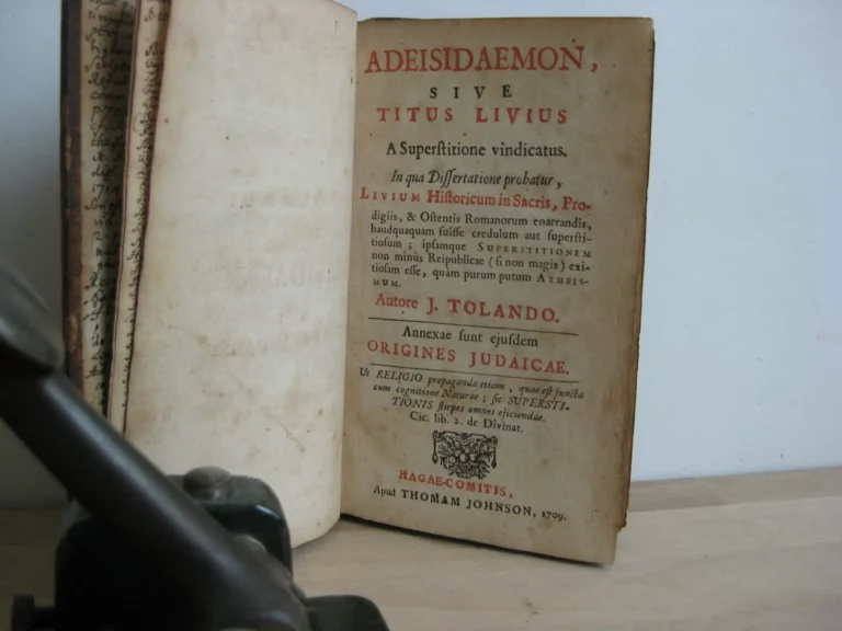 Adeisidaemon sive titus livius a vsuperstitione vindicatus Adeisidaemon sive titus livius a vsuperstitione vindicatus