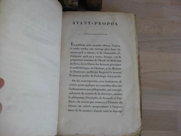Anthelme Richerand - Nosographie chirurgicale - 1808 Anthelme Richerand - Nosographie chirurgicale - 1808