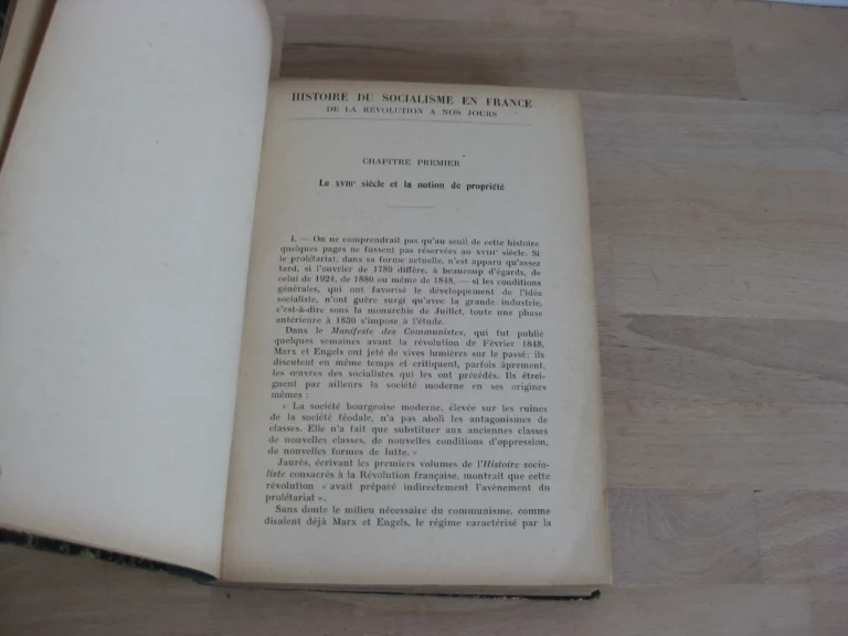 Histoire du socialisme en France. De la révolution à nos jours