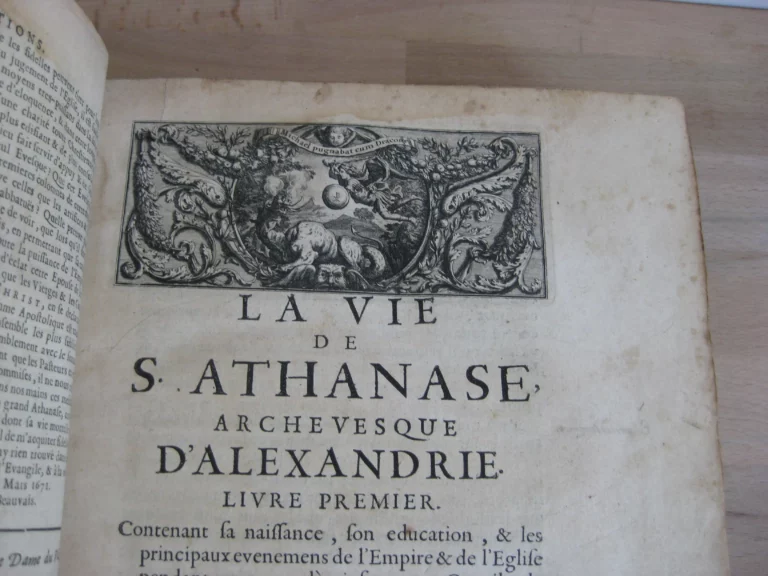 La vie de St Athanase patriarche d'Alexandrie - Godefroy HERMANT La vie de St Athanase patriarche d'Alexandrie - Godefroy HERMANT