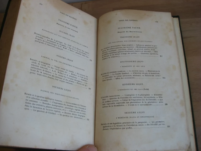 Le darwinisme. Leçons professées à l’école d’anthropologie Le darwinisme. Leçons professées à l’école d’anthropologie