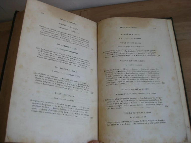 Le darwinisme. Leçons professées à l’école d’anthropologie Le darwinisme. Leçons professées à l’école d’anthropologie