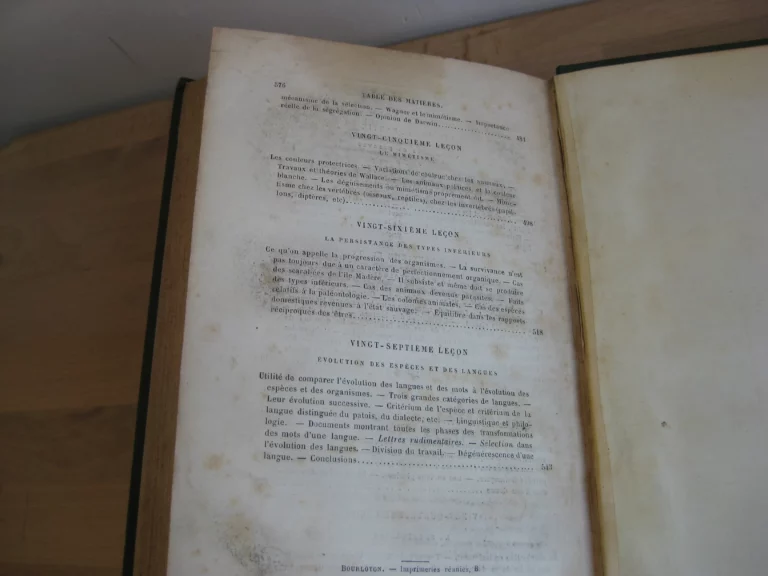 Le darwinisme. Leçons professées à l’école d’anthropologie Le darwinisme. Leçons professées à l’école d’anthropologie