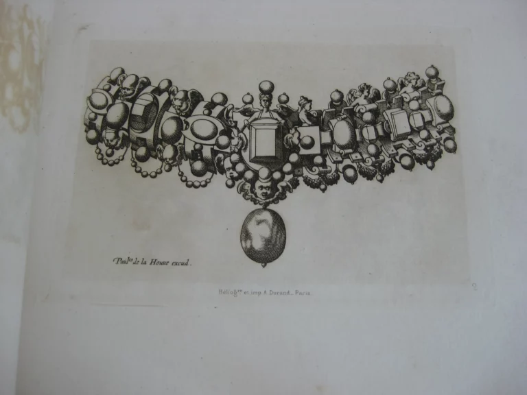 Le livre de bijouterie de René Boyvin, d’Angers Le livre de bijouterie de René Boyvin, d’Angers