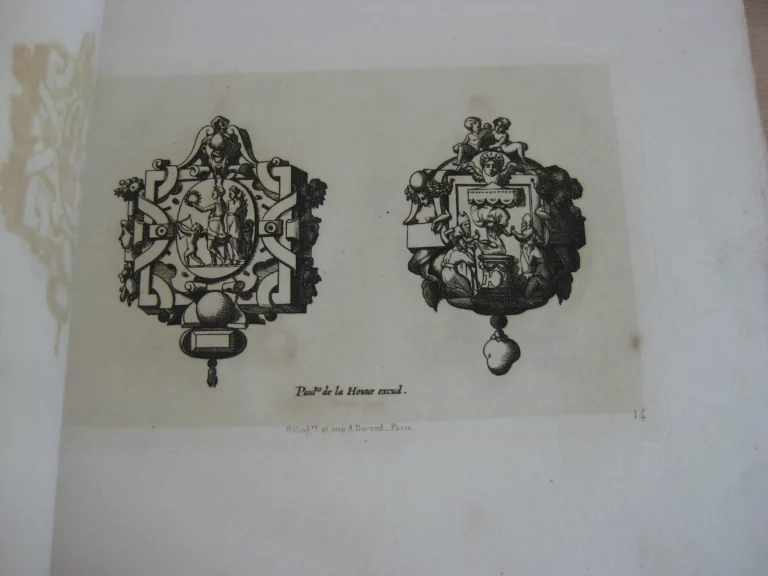 Le livre de bijouterie de René Boyvin, d’Angers Le livre de bijouterie de René Boyvin, d’Angers