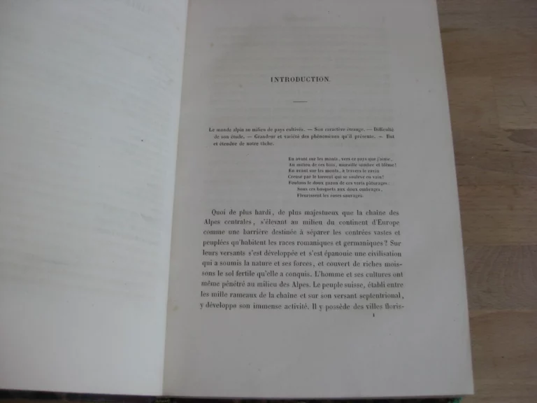 Les Alpes. Frédéric de Tschudi Les Alpes. Frédéric de Tschudi
