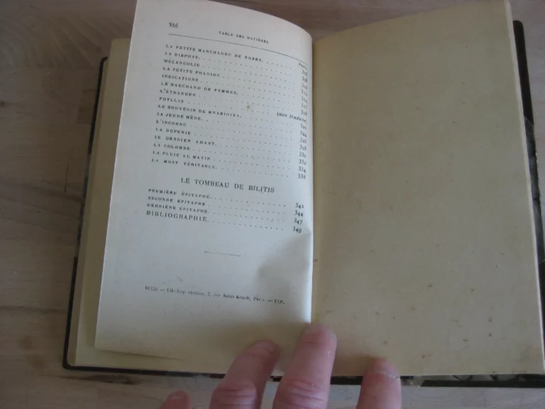 Les chansons de Bilitis - Pierre Louÿs / Notor Les chansons de Bilitis - Pierre Louÿs / Notor