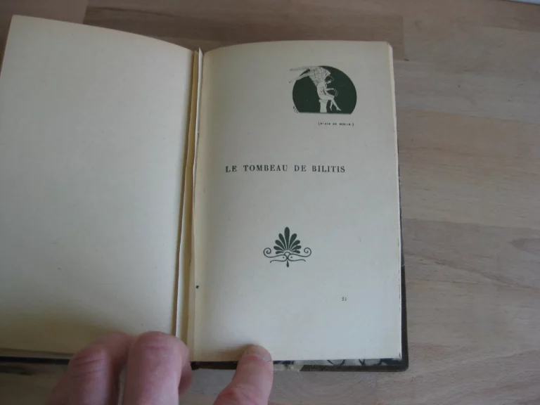 Les chansons de Bilitis - Pierre Louÿs / Notor Les chansons de Bilitis - Pierre Louÿs / Notor