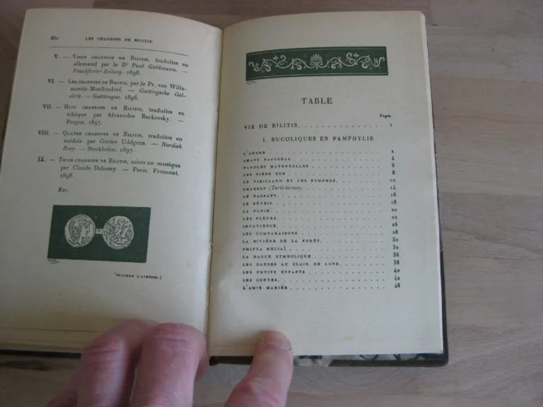 Les chansons de Bilitis - Pierre Louÿs / Notor Les chansons de Bilitis - Pierre Louÿs / Notor