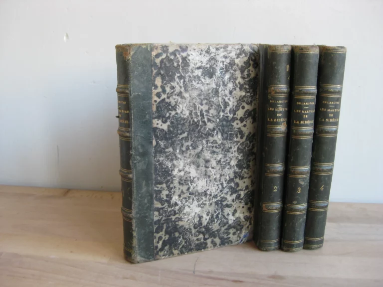 Les martyrs de la Sibérie, tomes I à IV, complet - A. de Lamothe