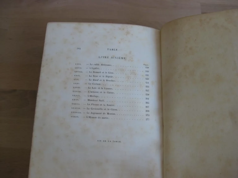 Les miettes d’Ésope. Fables.