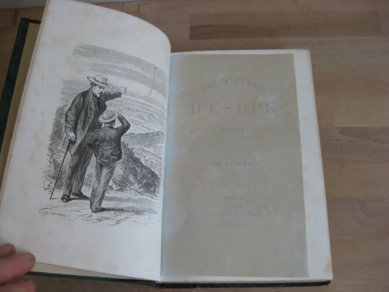 Les miettes d’Ésope. Fables.