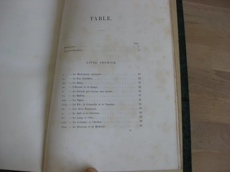 Les miettes d’Ésope. Fables.