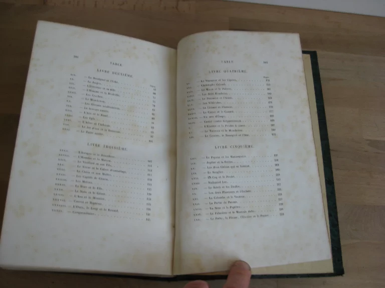 Les miettes d’Ésope. Fables.