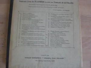 L’œuvre de De Cuvilliès. époque Louis XV. Nouveau livre de plafonds inventé par François de Cuvilliès.