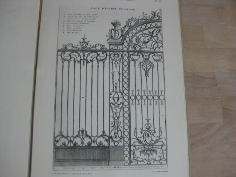 L’œuvre de De Cuvilliès. époque Louis XV. Nouveau livre de plafonds inventé par François de Cuvilliès.