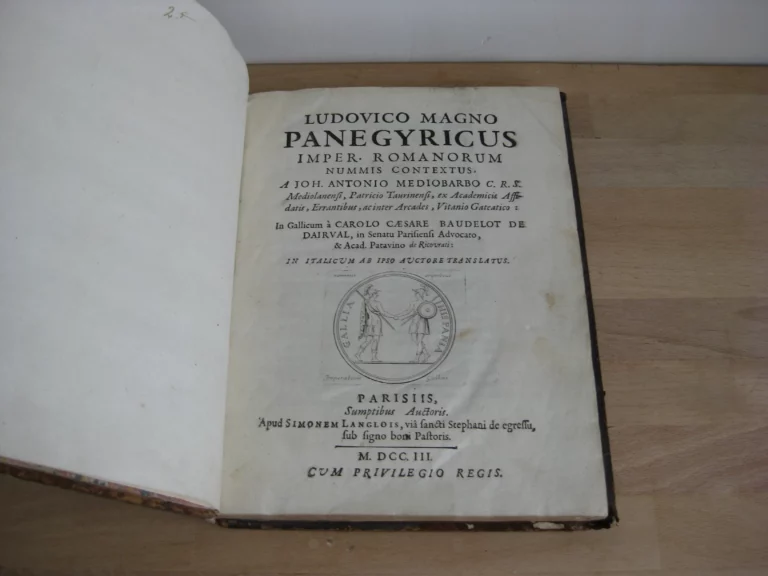 Ludovico Magno panegyricus - Joh. Antonio Mediobarbo Ludovico Magno panegyricus - Joh. Antonio Mediobarbo