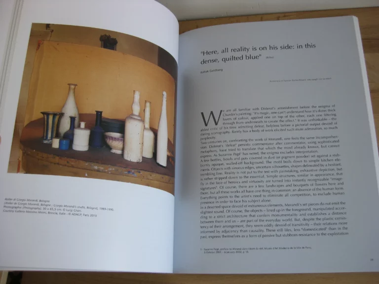 Morandi : l'abstraction du réel - Gilles Altieri Morandi : l'abstraction du réel - Gilles Altieri