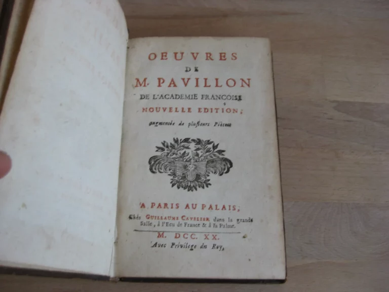 Oeuvres de M. Pavillon de l'Académie françoise‎.