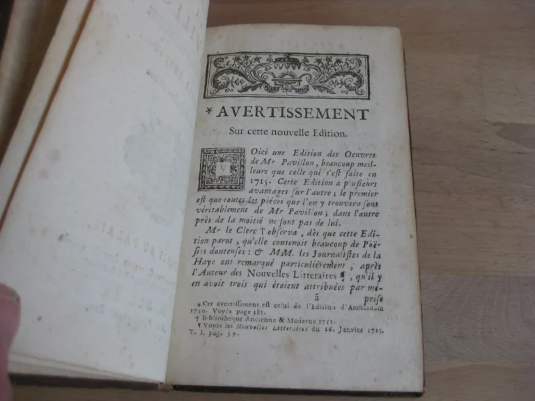 Oeuvres de M. Pavillon de l'Académie françoise‎.