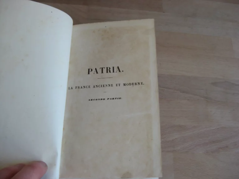 Patria, 1ère et 2ème parties Patria, 1ère et 2ème parties