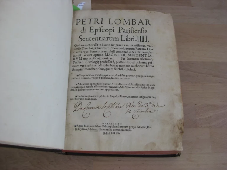 Petri Lombar di Episcopi Parisiensis Sententiarum Libri. IIII. Petri Lombar di Episcopi Parisiensis Sententiarum Libri. IIII.