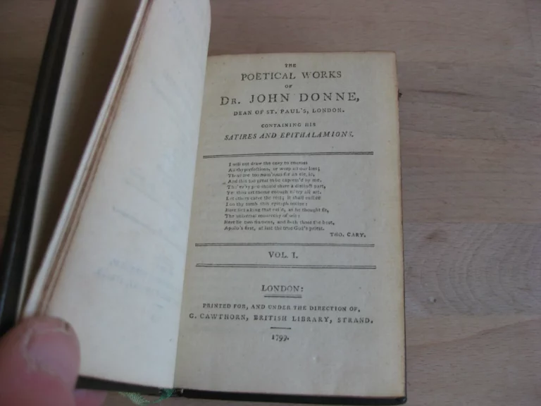 The poetical Works of Dr. John Donne