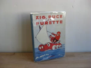 Zig, et Puce et Furette - Alain Saint-Ogan - Signé