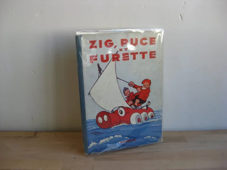 Zig, et Puce et Furette - Alain Saint-Ogan - Signé Zig, et Puce et Furette - Alain Saint-Ogan - Signé