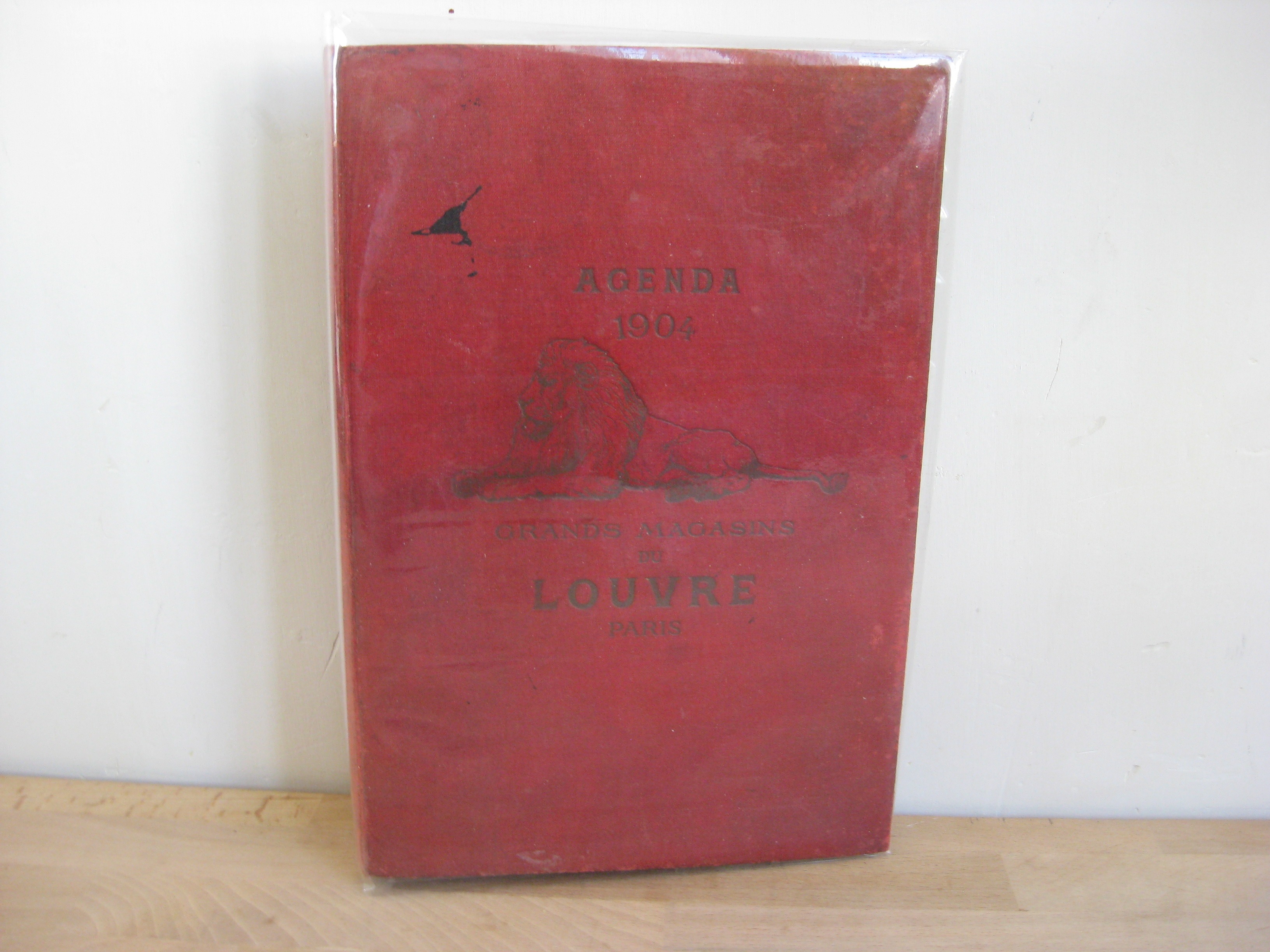 Agenda 1904. Grands Magasins du Louvre, Paris