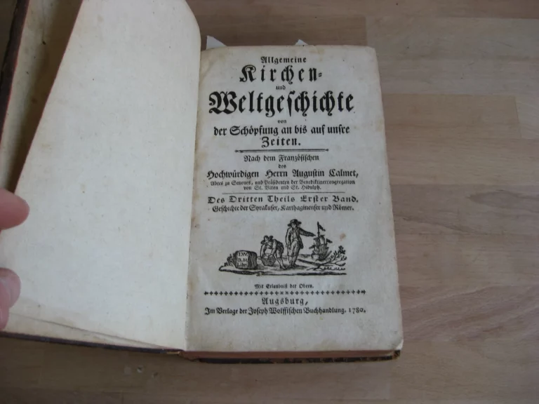 Allgemeine Kirchen- und Weltgeschichte von der Schöpfung an biß auf unsre Zeiten