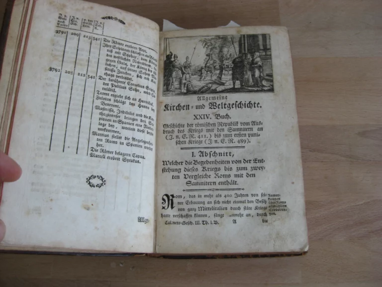 Allgemeine Kirchen- und Weltgeschichte von der Schöpfung an biß auf unsre Zeiten