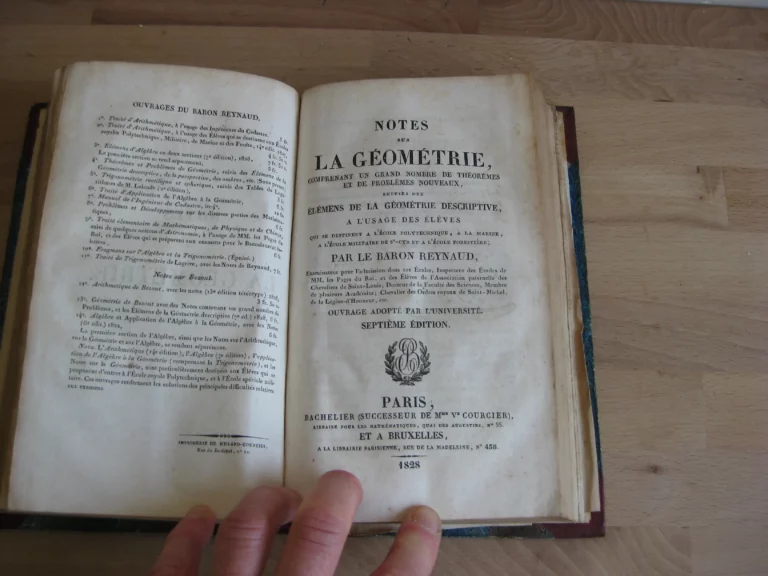 Cours de Mathématiques à l'usage de la Marine et de l'Artillerie, seconde partie Cours de Mathématiques à l'usage de la Marine et de l'Artillerie, seconde partie