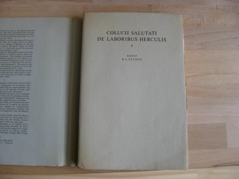 De laboribus Herculis, 2 tomes, complet. - Colucio Salutati De laboribus Herculis, 2 tomes, complet. - Colucio Salutati