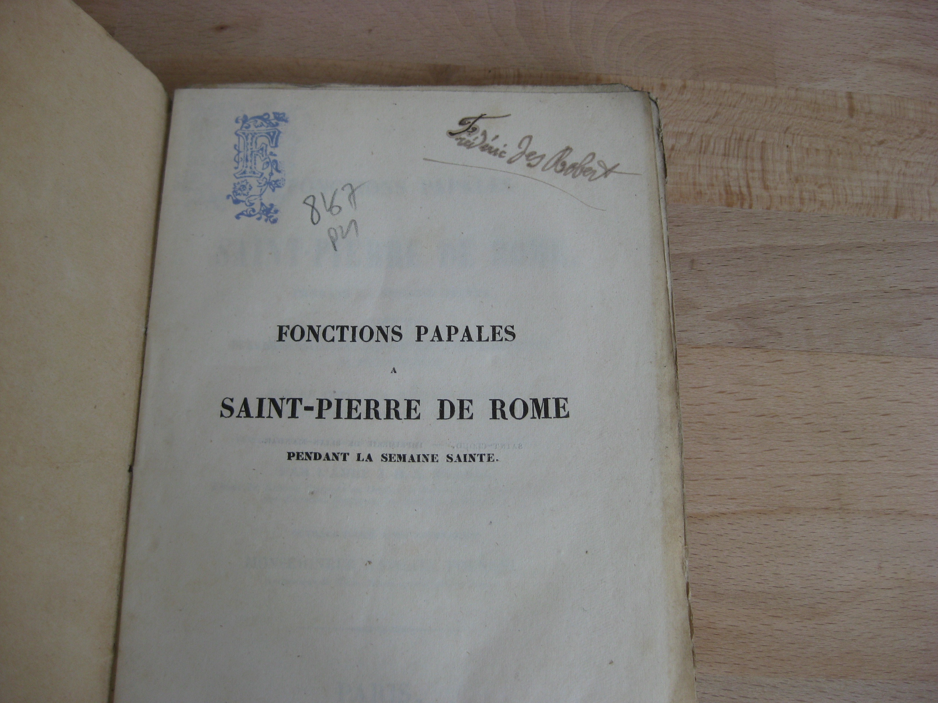 Fonctions papales à Saint-Pierre de Rome pendant la semaine sainte