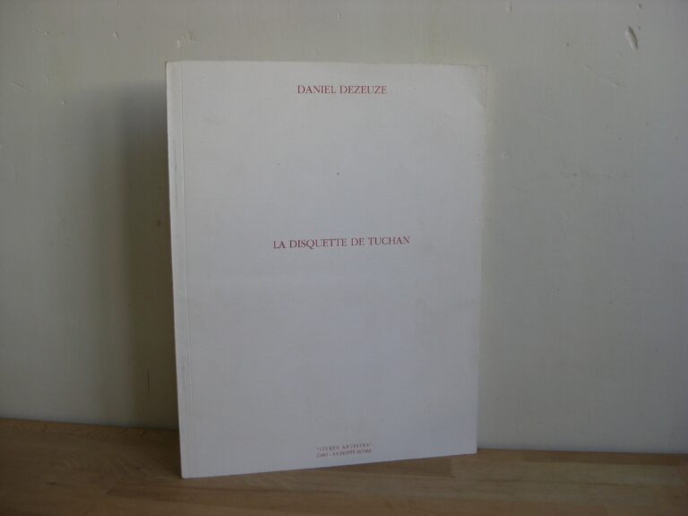 La disquette de Tuchan - Daniel Dezeuze