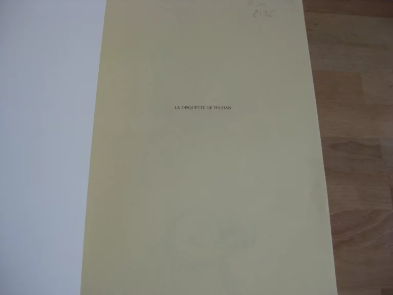 La disquette de Tuchan - Daniel Dezeuze