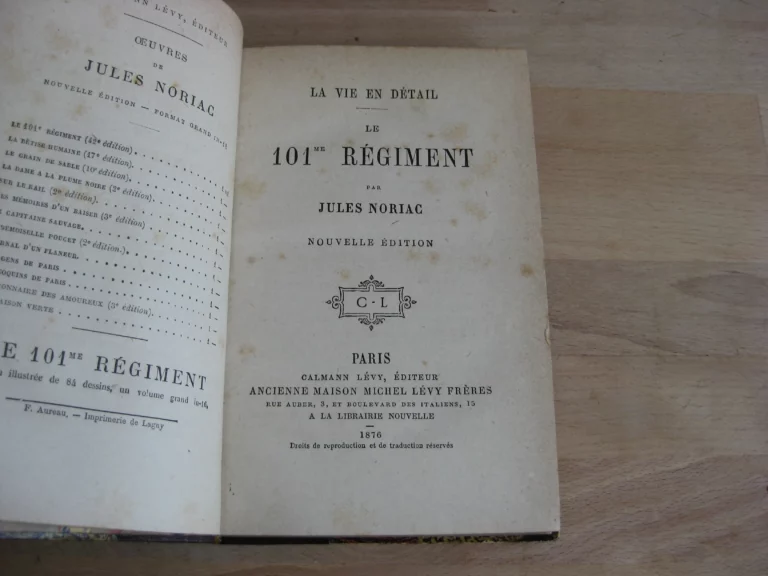 Le 101ème régiment - Jules Noriac Le 101ème régiment - Jules Noriac