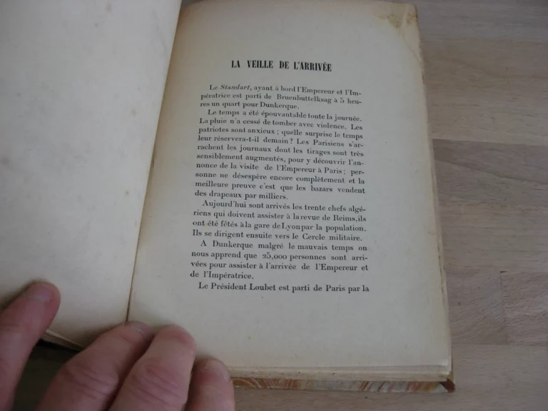 L'Empereur Nicolas II Aux Manœuvres Françaises de 1901