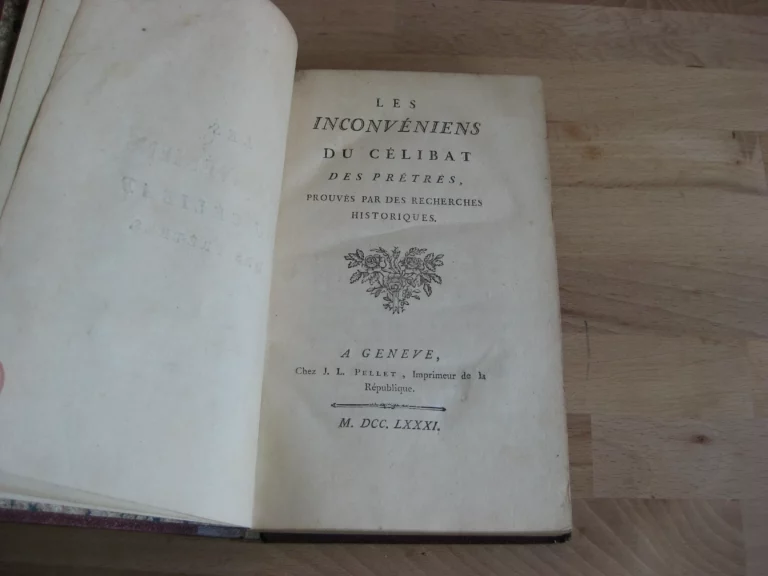 Les inconvénients du célibat des prêtres - Abbé Gaudin Les inconvénients du célibat des prêtres - Abbé Gaudin