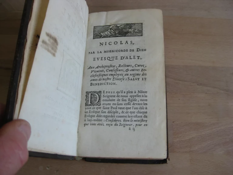 Les Instructions du Rituel du Diocèse d'Alet. Quatrième édition. Les Instructions du Rituel du Diocèse d'Alet. Quatrième édition.