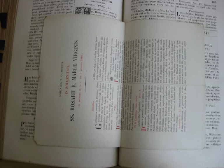 Missale romanum ex decreto sacrosancti concilii tridentini restitutum