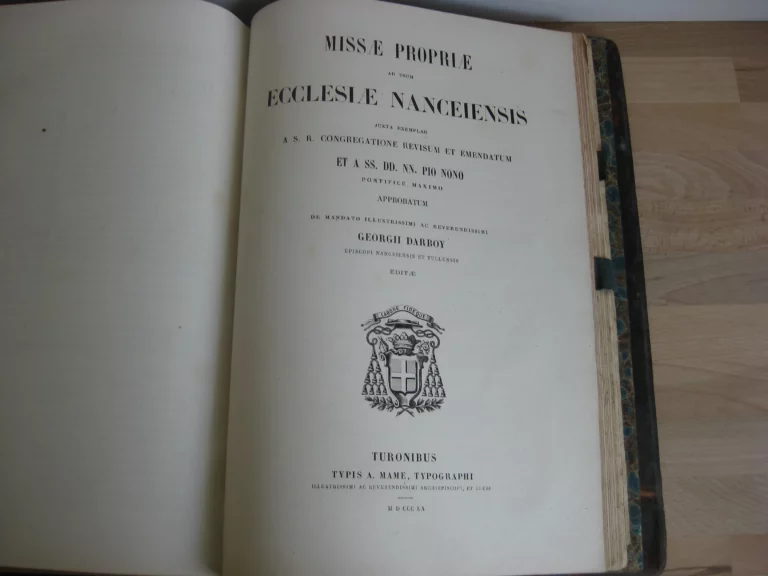 Missale romanum ex decreto sacrosancti concilii tridentini restitutum