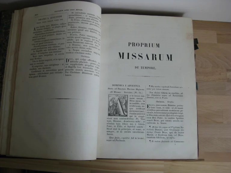 Missale romanum ex decreto sacrosancti concilii tridentini restitutum